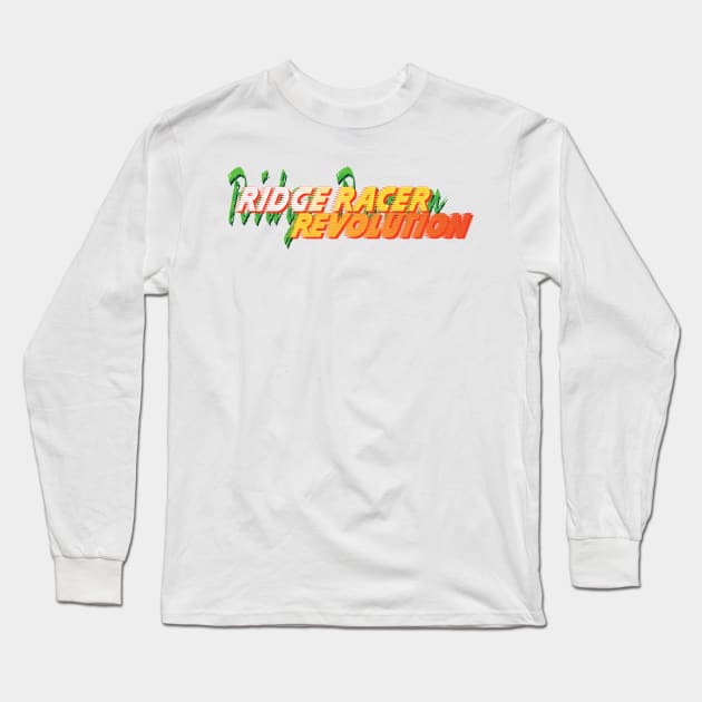 Ridge Racer Revolution Long Sleeve T-Shirt by LeeRobson